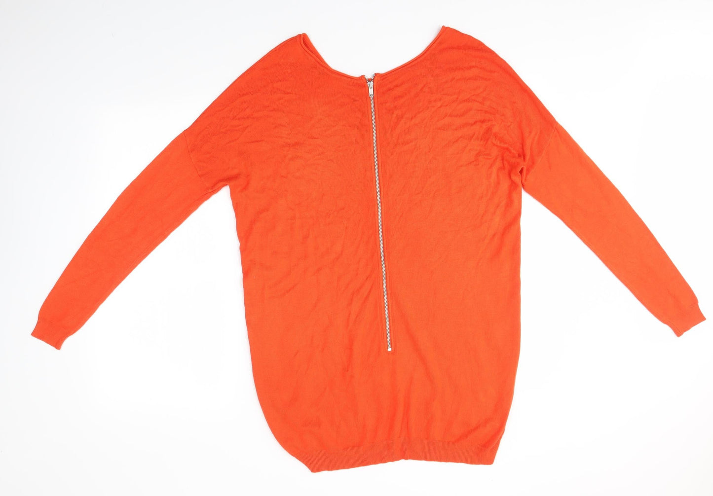 Primark Womens Orange   Pullover Jumper Size S