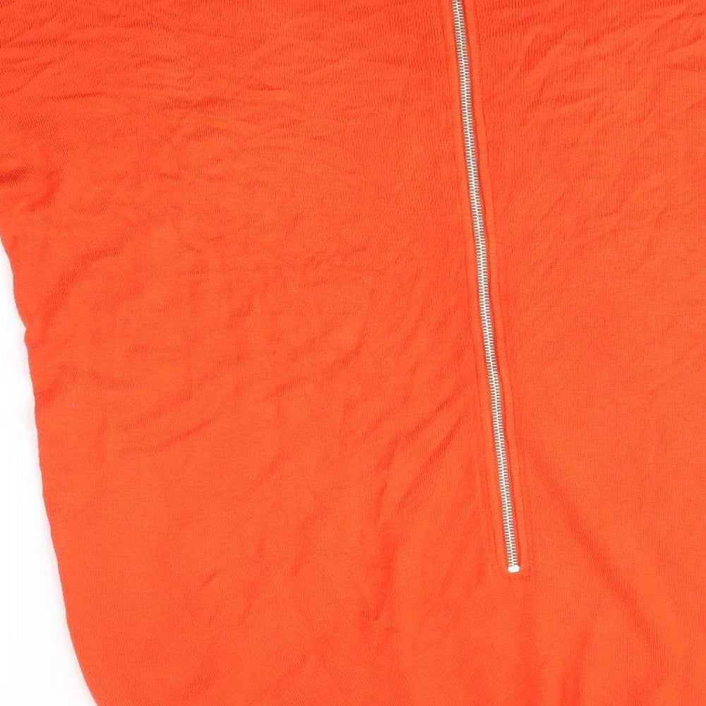 Primark Womens Orange   Pullover Jumper Size S