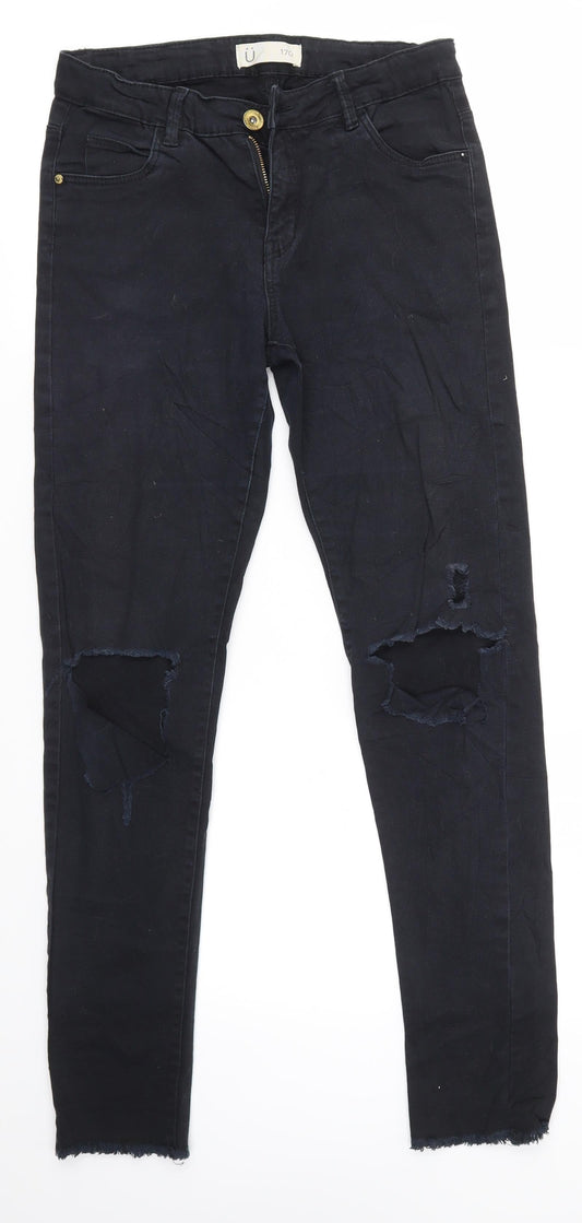 UMLAUT Womens Black   Skinny Jeans Size 28 in L28 in