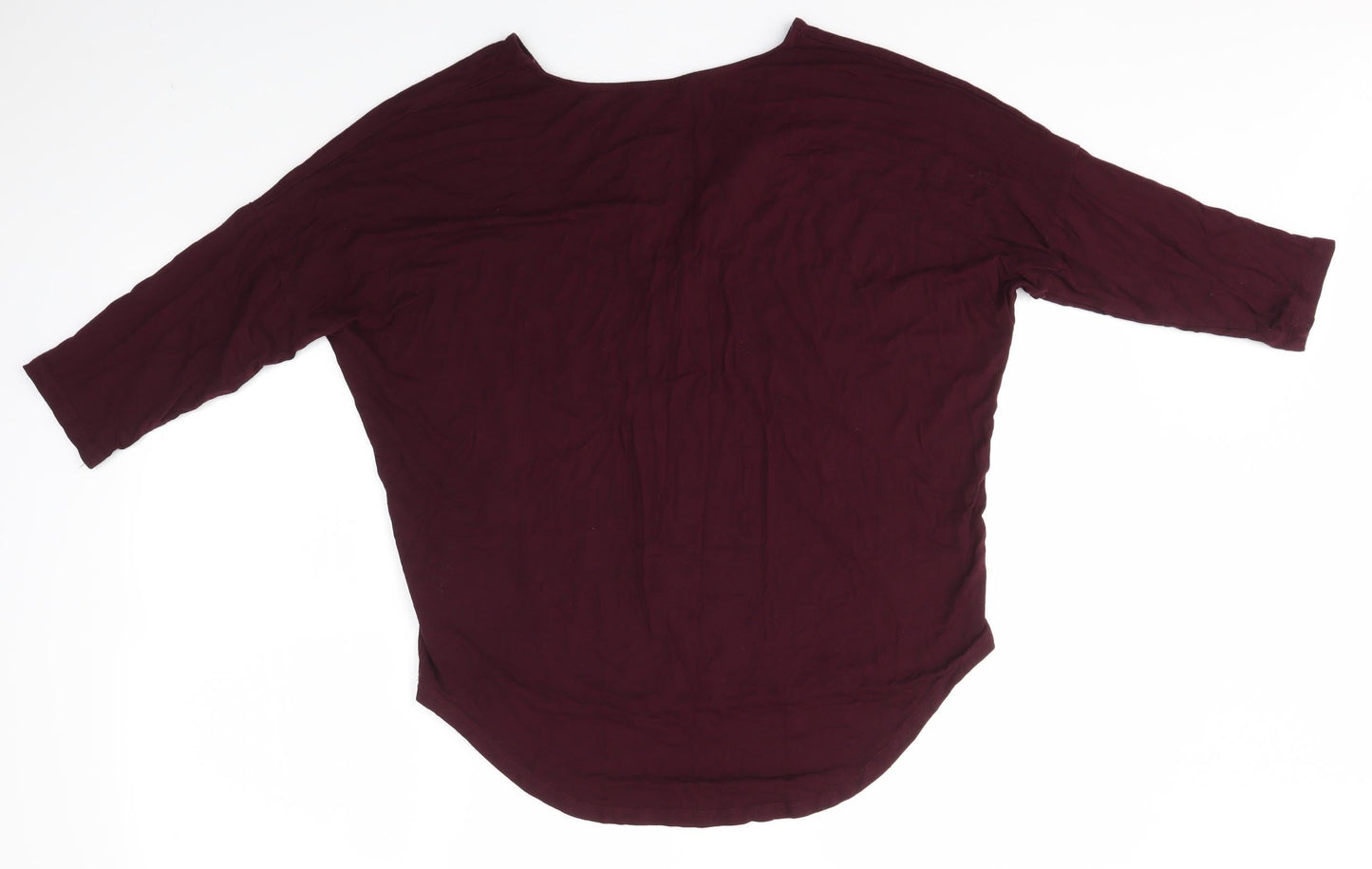 Select Womens Purple   Basic Blouse Size 12