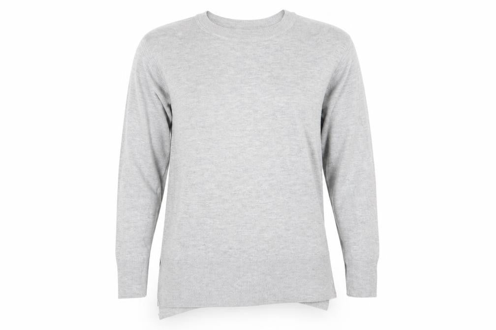 H&M Womens Grey   Pullover Jumper Size 4