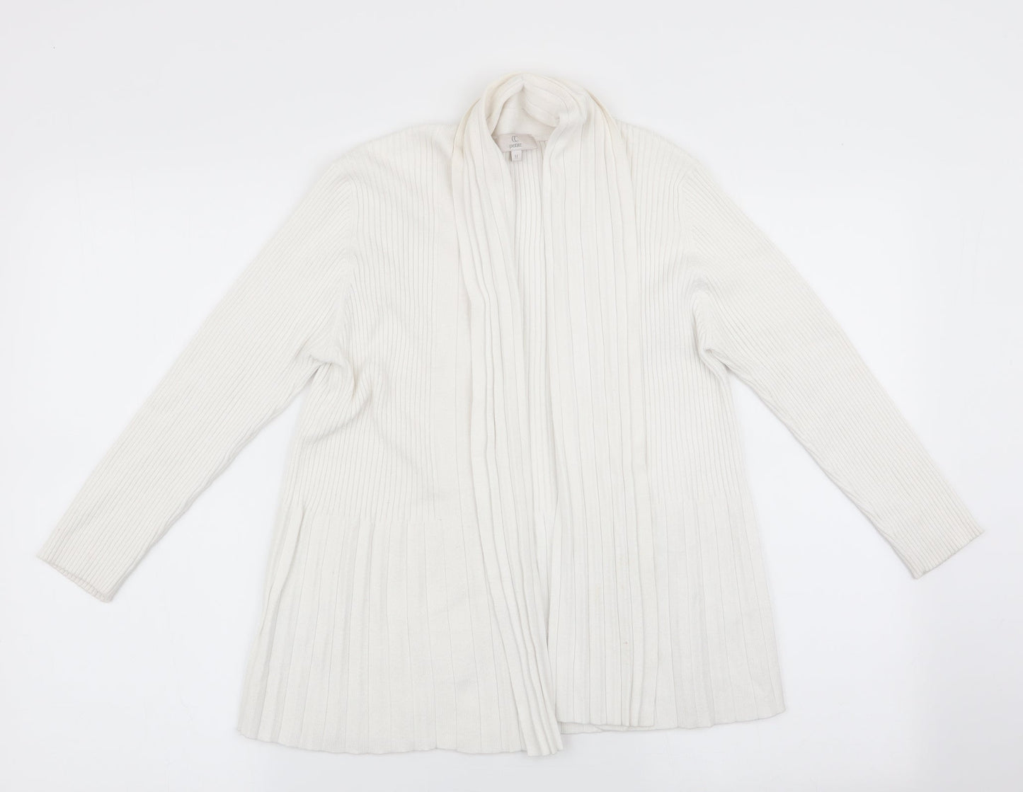 CC Womens Ivory   Cardigan Jumper Size M