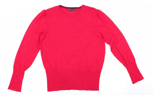 Marks and Spencer Womens Red   Pullover Jumper Size 12