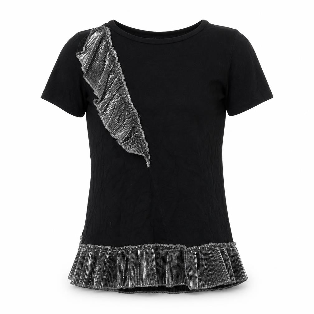 River Island Girls Black   Basic Blouse Size 8 Years