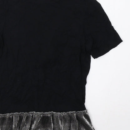 River Island Girls Black   Basic Blouse Size 8 Years