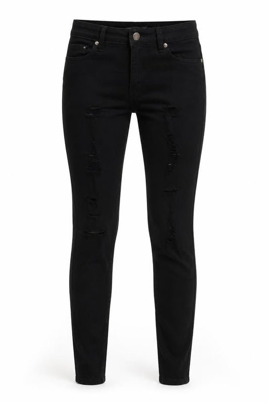Boohoo Womens Black   Skinny Jeans Size 10 L30 in