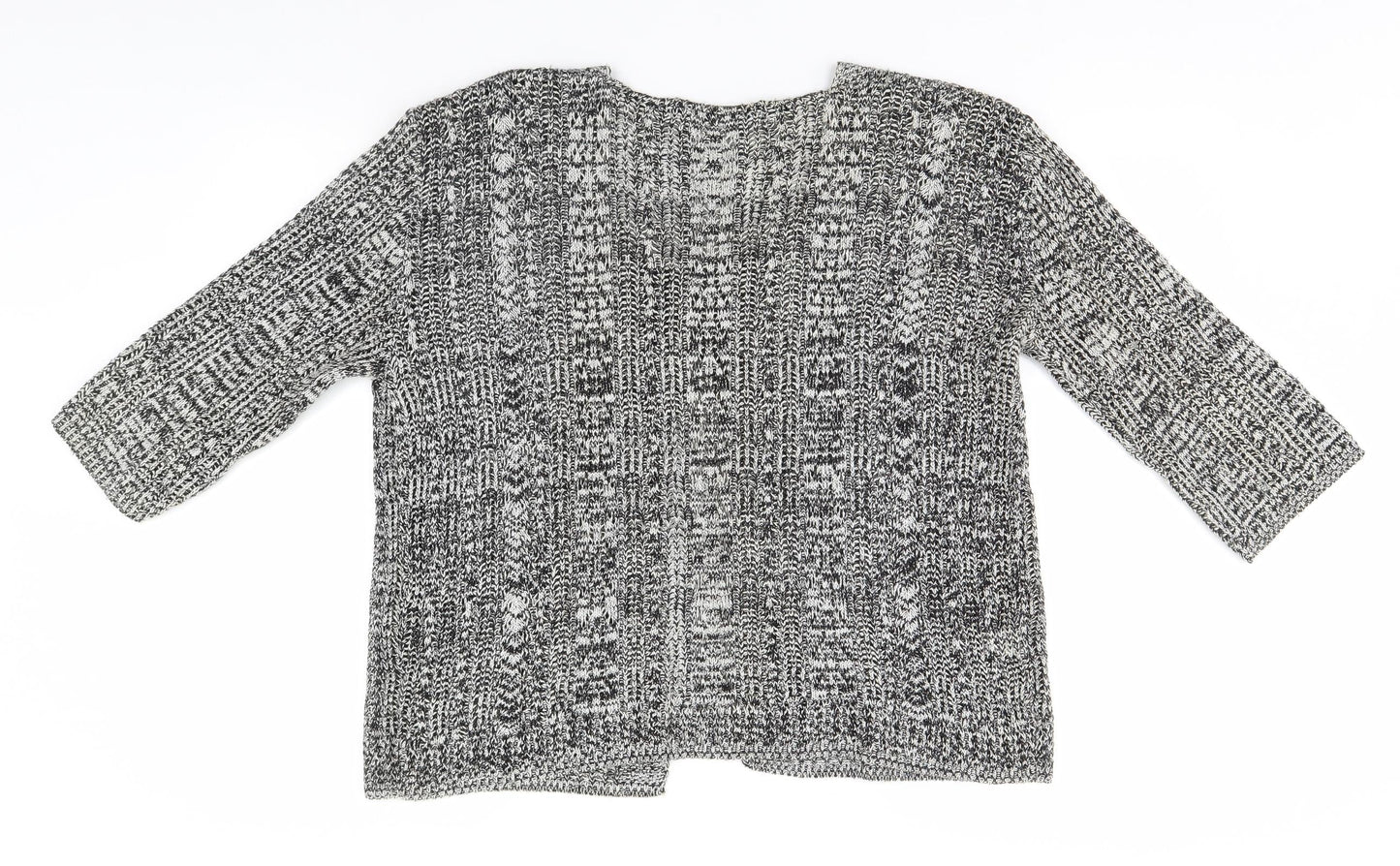 Preworn Womens Grey   Cardigan Jumper Size M