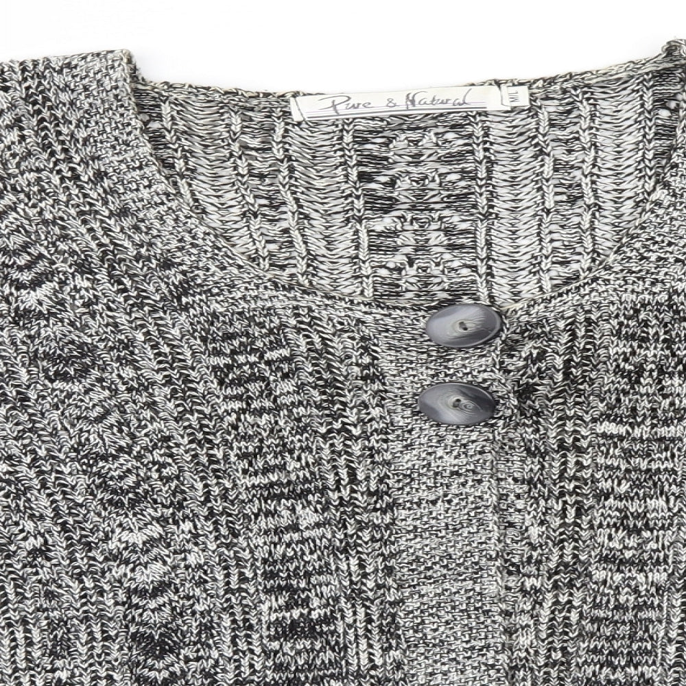 Preworn Womens Grey   Cardigan Jumper Size M