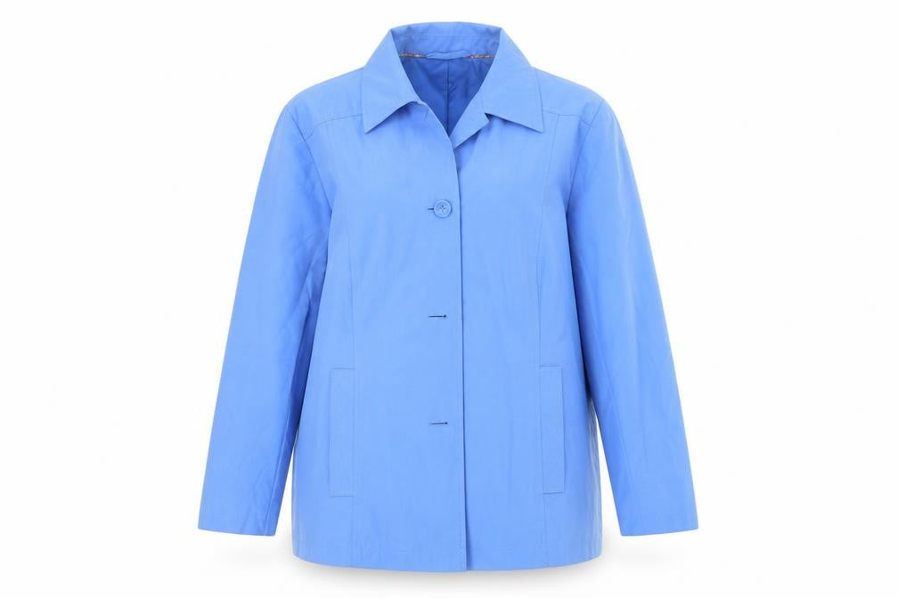 Marks & Spencer Womens Blue   Overcoat Jacket Size 18