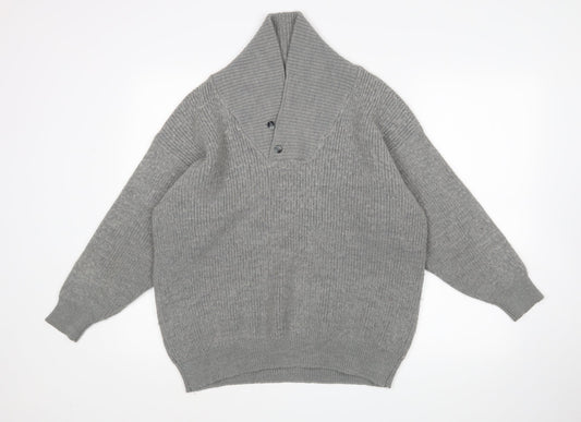 Matinique Mens Grey   Pullover Jumper Size M