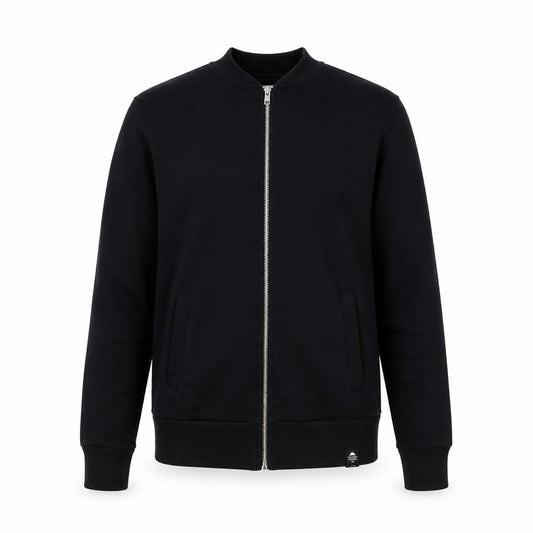 Cedar Wood State Mens Black   Full Zip Sweatshirt Size XS