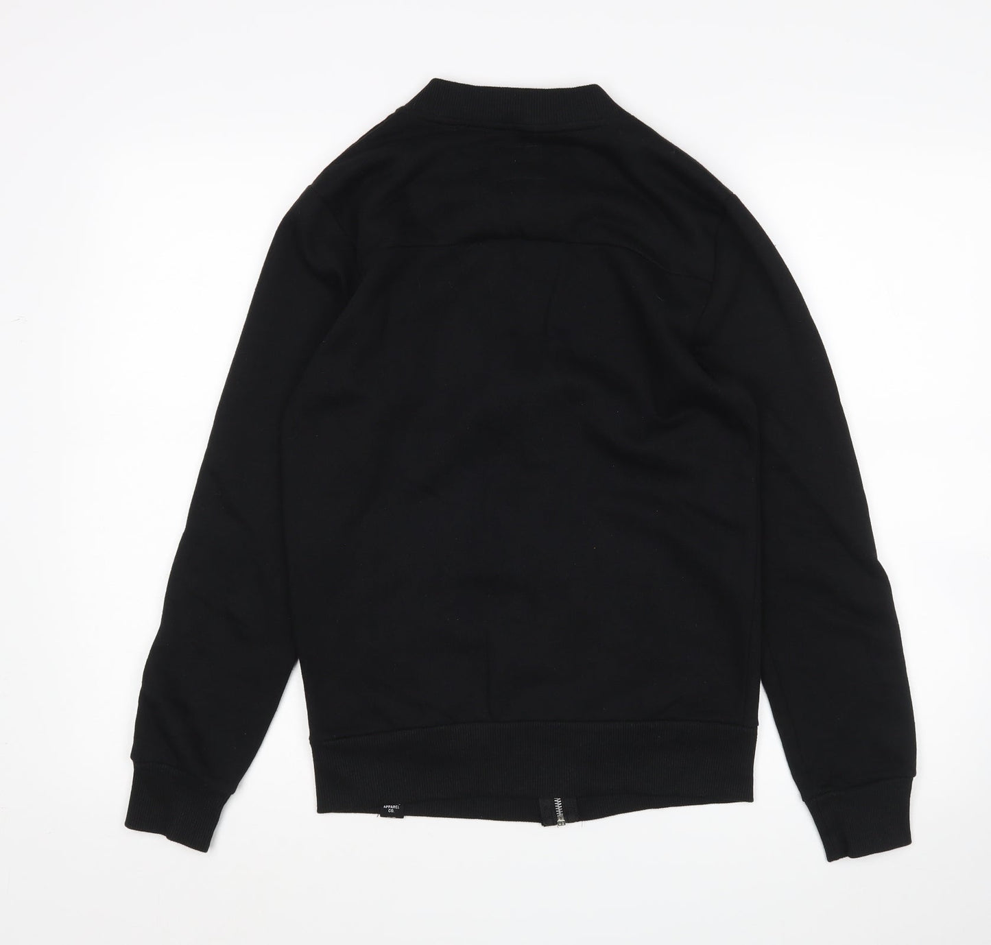 Cedar Wood State Mens Black   Full Zip Sweatshirt Size XS