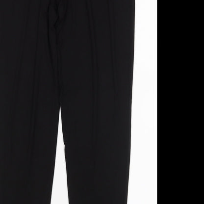 Papaya Womens Black   Sweatpants Trousers Size 12 L28 in