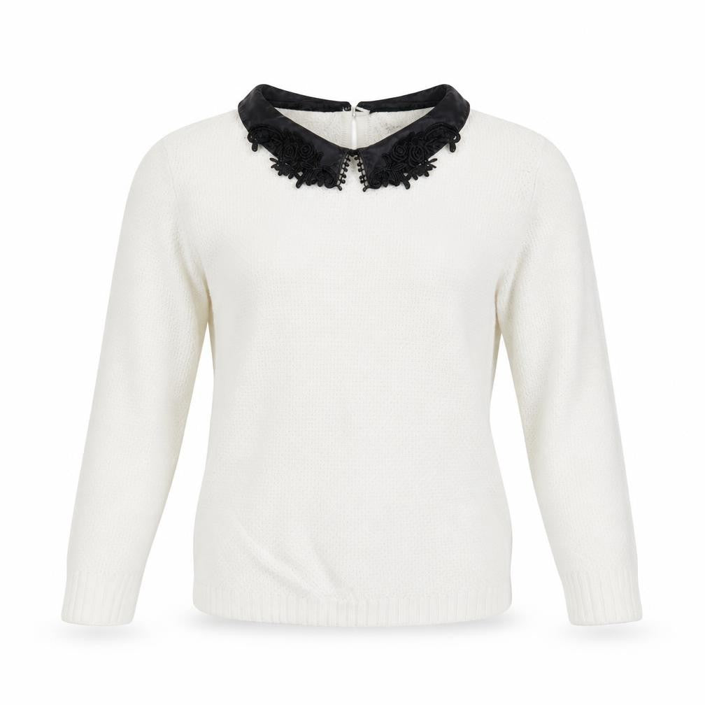 ASOS Womens White   Pullover Jumper Size 10