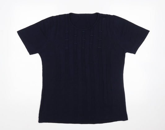 Preworn Womens Blue   Pullover Jumper Size M