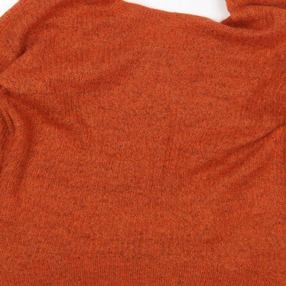 Tu Womens Orange   Pullover Jumper Size 10