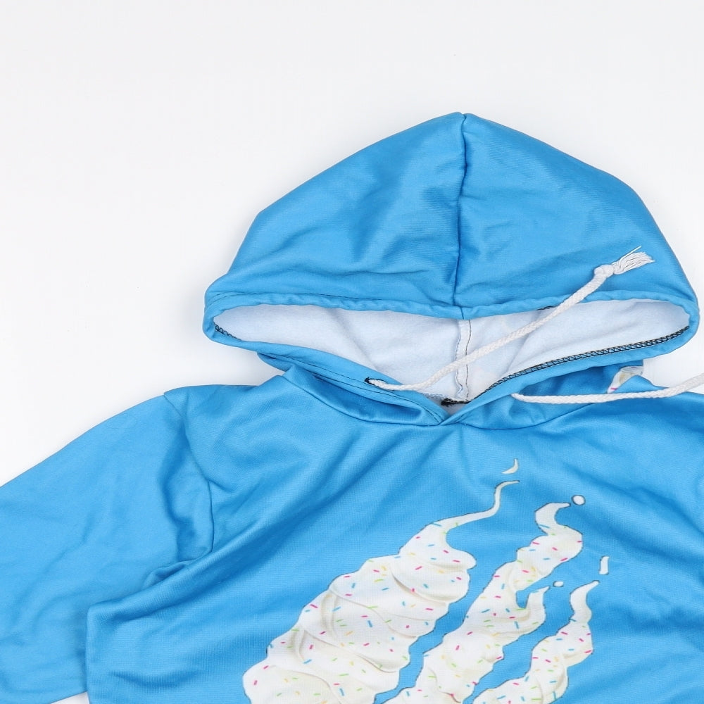 Preworn Boys Blue   Pullover Hoodie