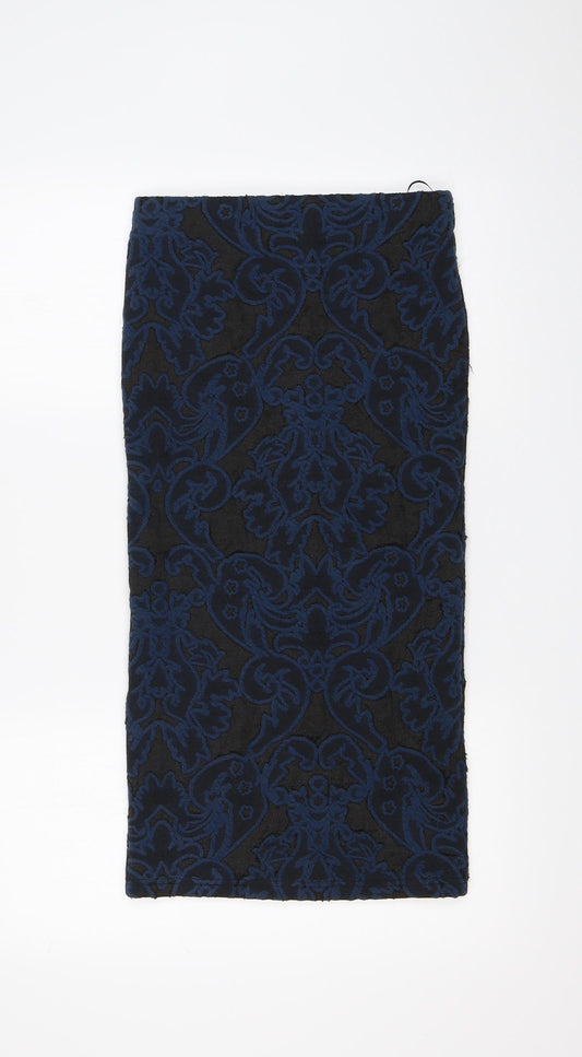 River Island Womens Multicoloured Paisley  Straight & Pencil Skirt Size 6