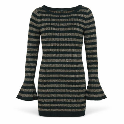 Next Womens Multicoloured Striped  Bodycon  Size 8