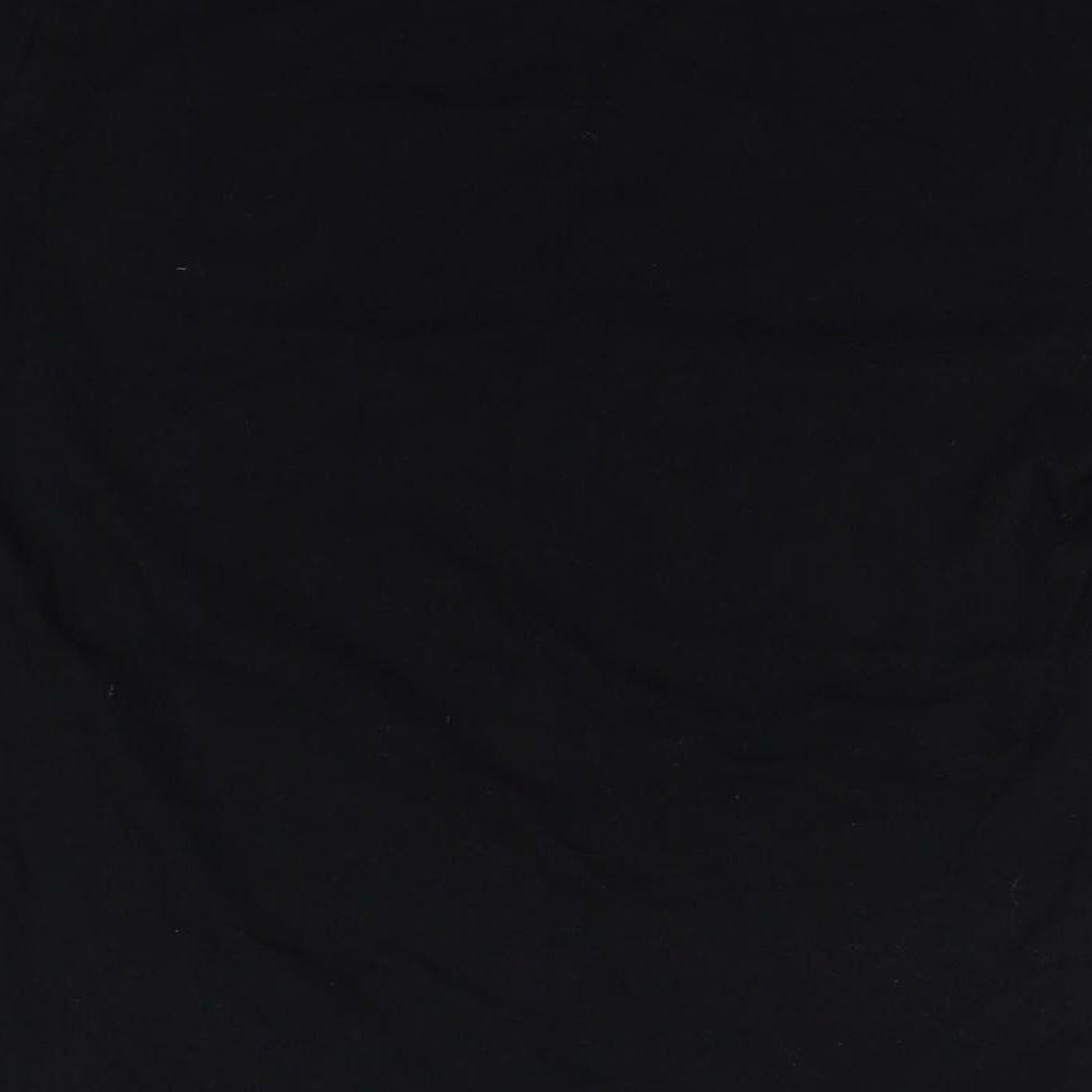 PULL & BEAR Womens Black   Basic T-Shirt Size S