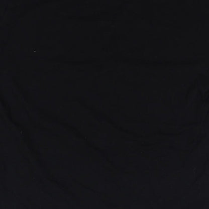 Pull&Bear Womens Black   Basic T-Shirt Size S