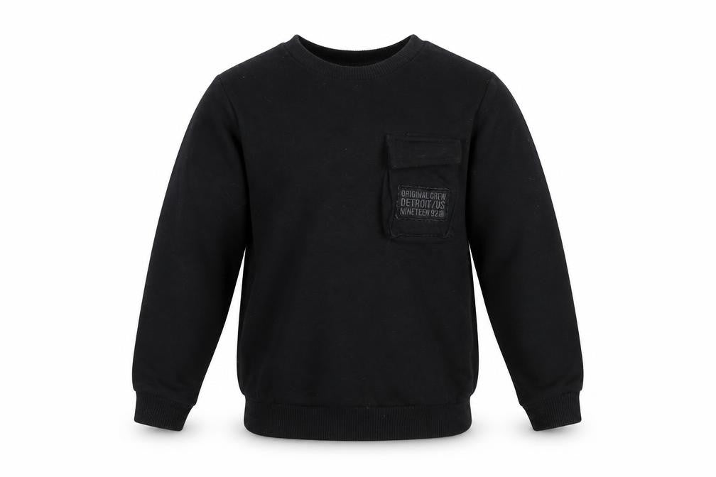 Primark Boys Black   Pullover Sweatshirt Size 7-8 Years