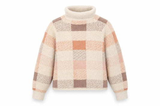 Primark Womens Multicoloured Check  Pullover Sweatshirt Size M