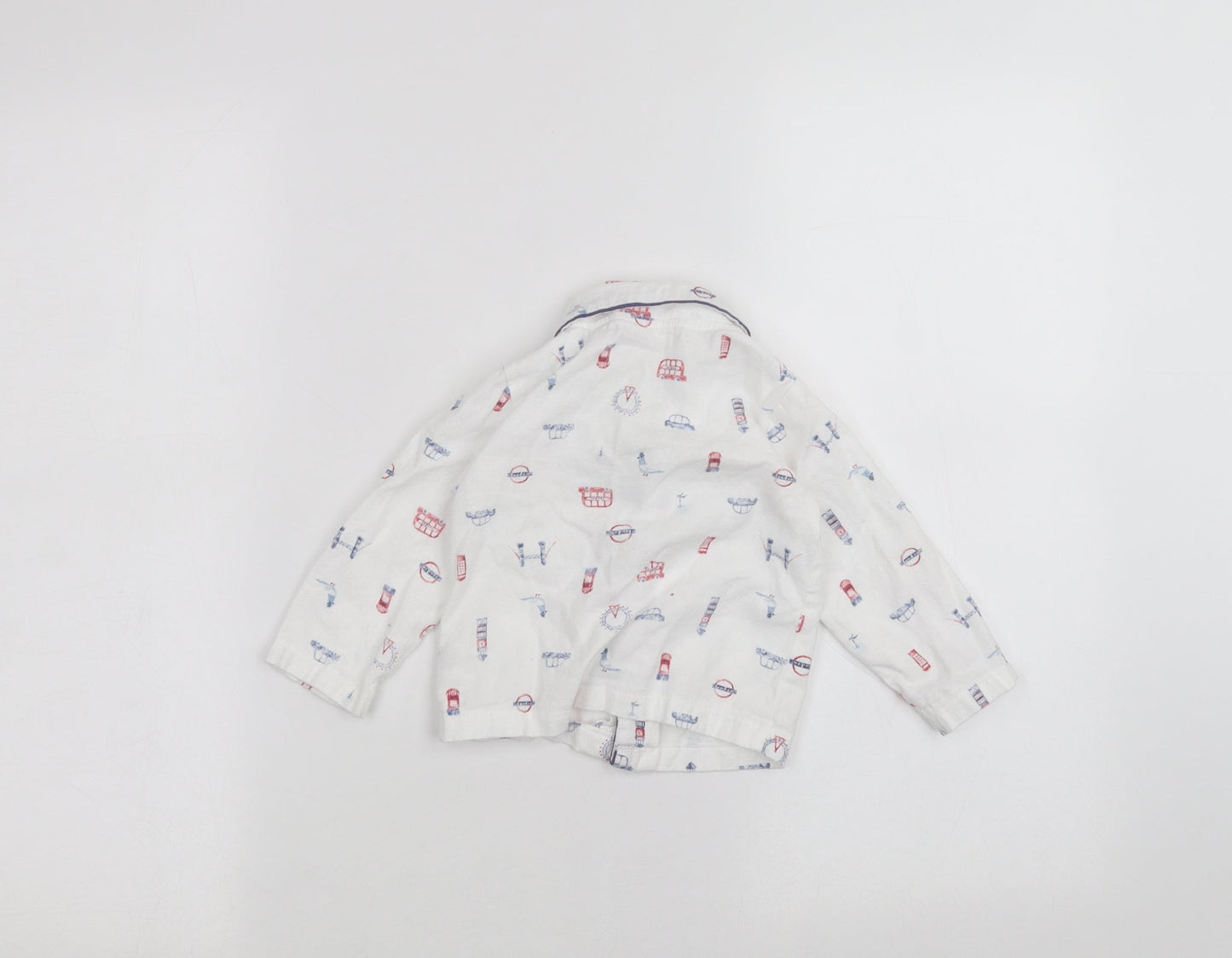 TU Baby White   Basic Button-Up Size 6-9 Months
