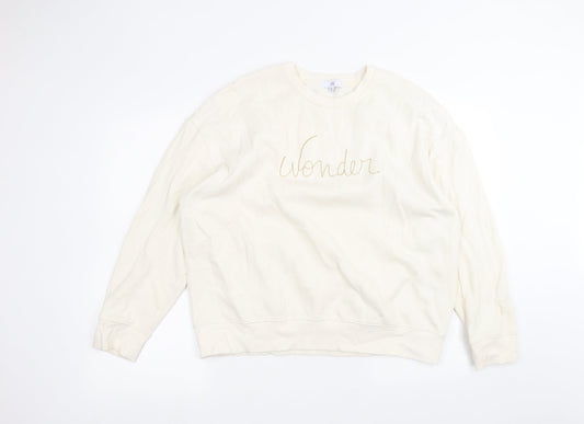 Preworn Womens Beige   Pullover Jumper Size XL