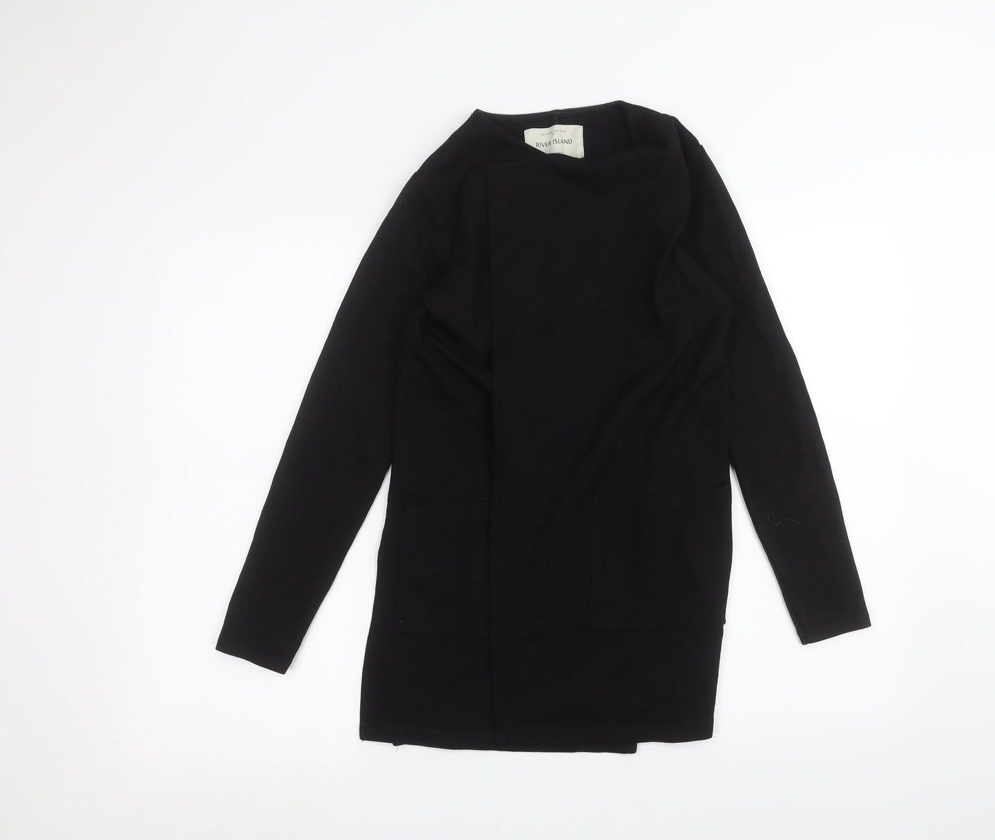 River Island Womens Black   Cardigan Jumper Size 6
