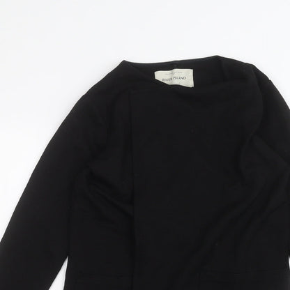 River Island Womens Black   Cardigan Jumper Size 6