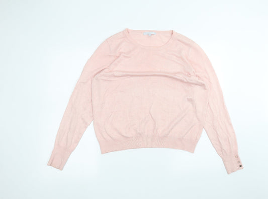 Pebble bay Womens Pink   Basic T-Shirt Size L