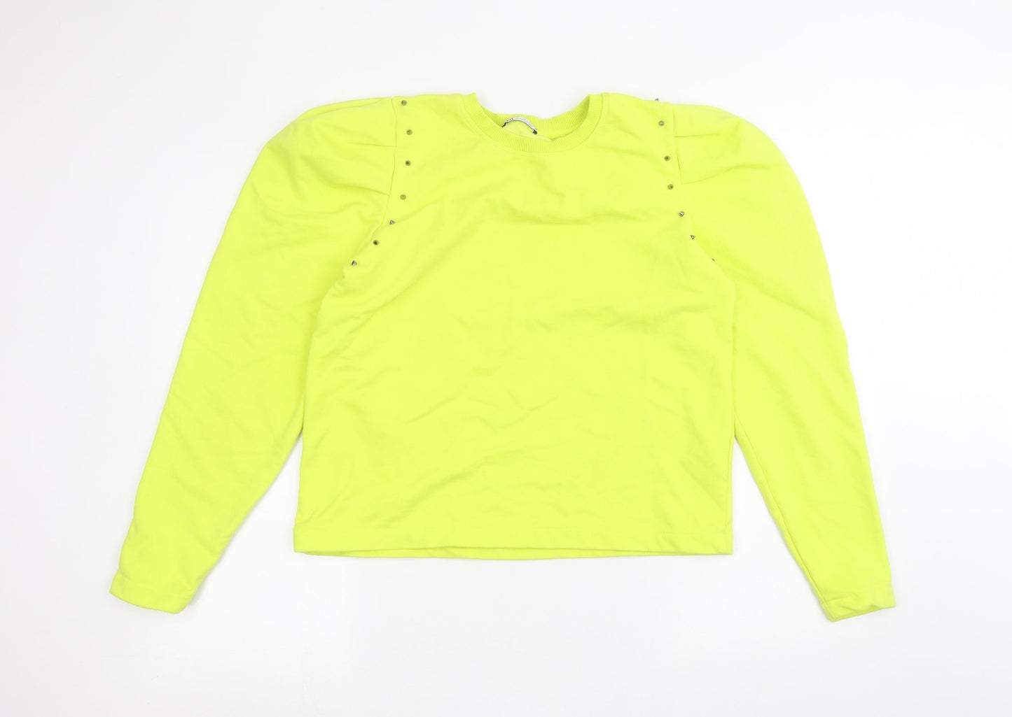 Zara Womens Green   Pullover Jumper Size M