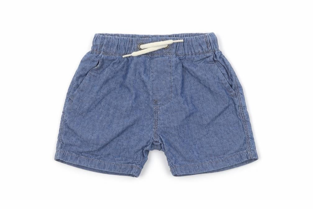 Next Baby Blue   Cropped Trousers Size 12-18 Months