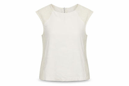 Warehouse Womens White   Basic T-Shirt Size S