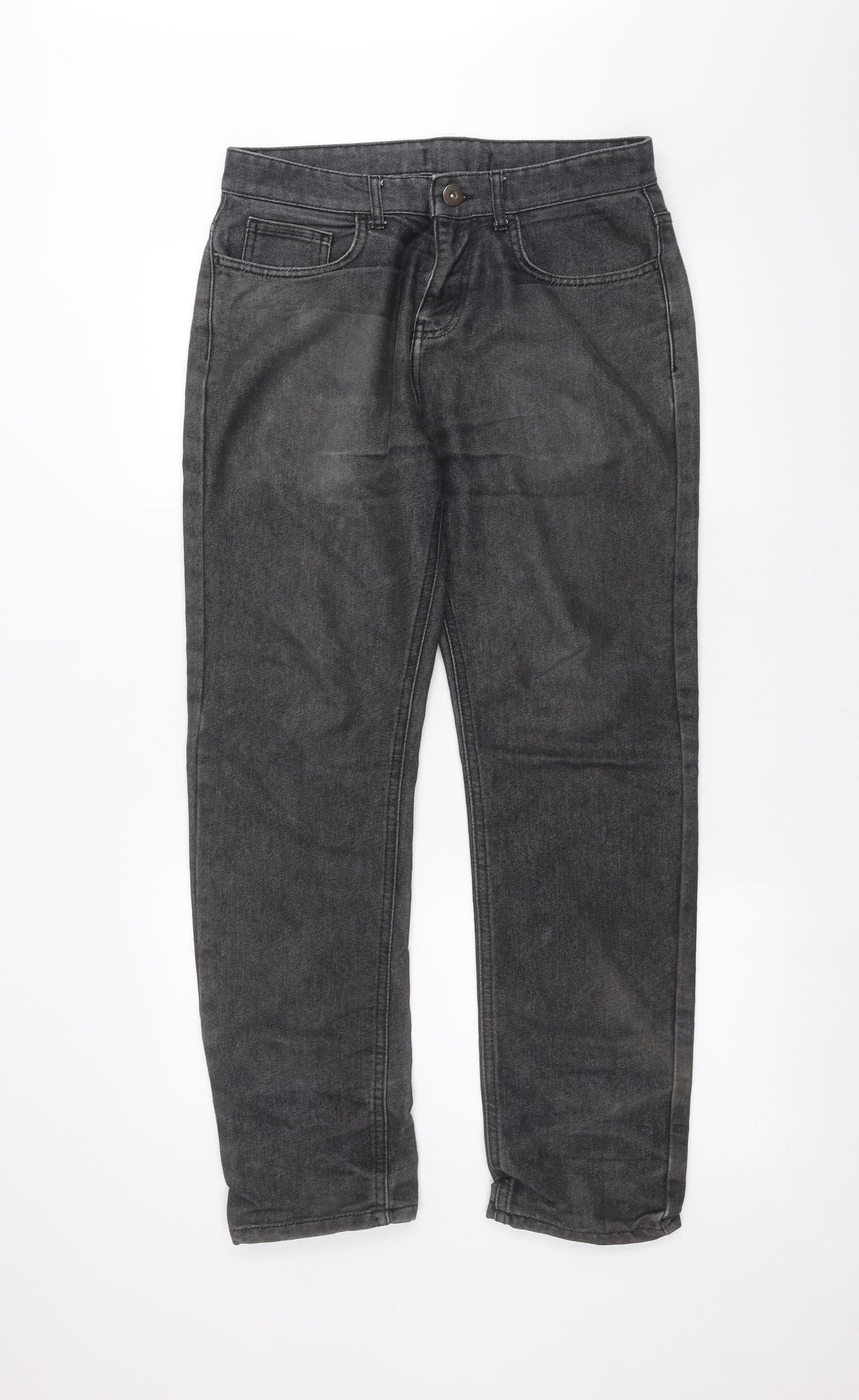 Preworn Mens Black   Straight Jeans Size 32 in L28 in