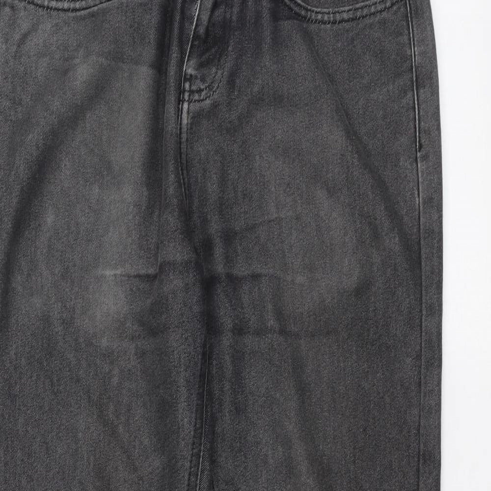 Preworn Mens Black   Straight Jeans Size 32 in L28 in