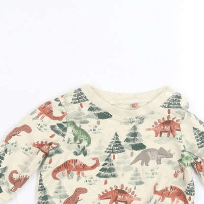 Preloved TU Baby Brown   Pullover Jumper Size 0-3 Months - Detail