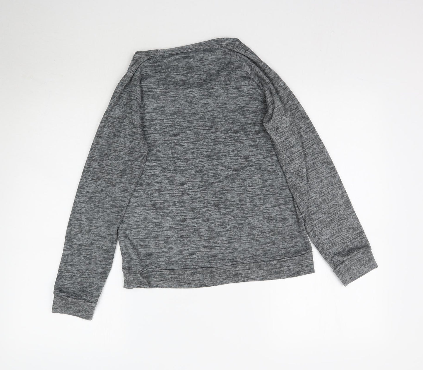 XOXO Womens Grey   Basic T-Shirt Size M  - Goodbye