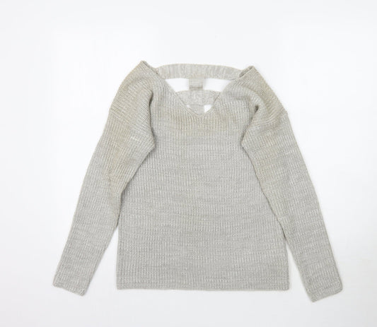 Atmosphere Womens Beige  Knit Pullover Jumper Size XS