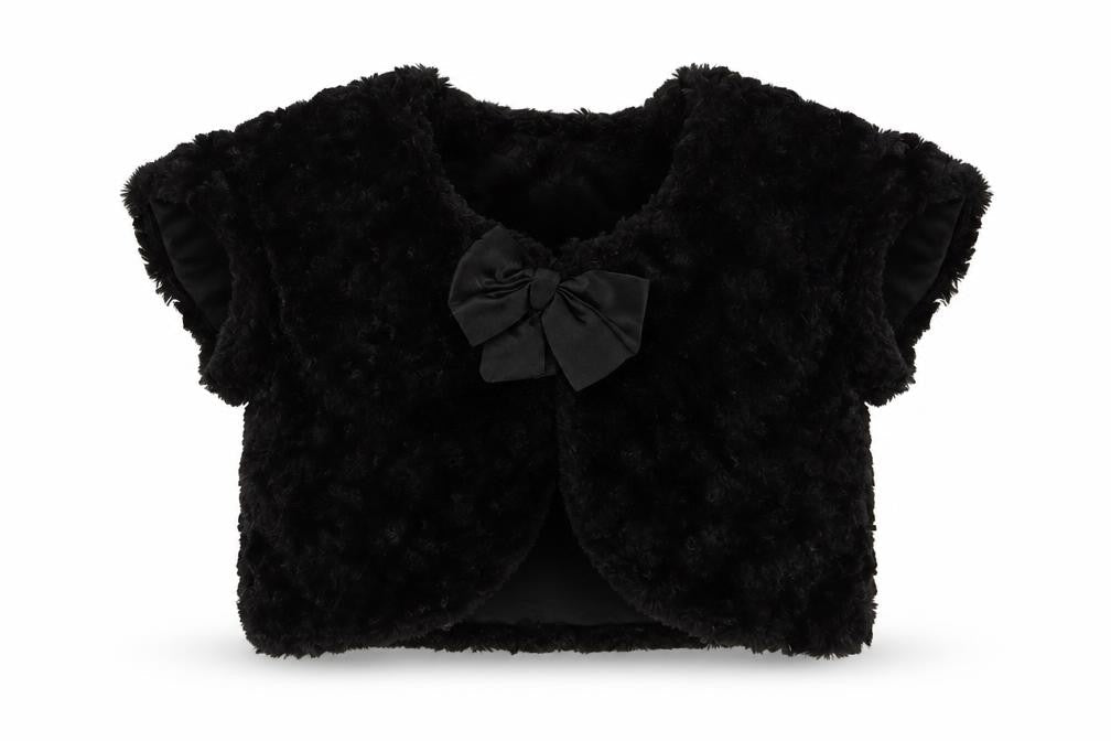 Young Dimension Girls Black   Jacket  Size 5-6 Years