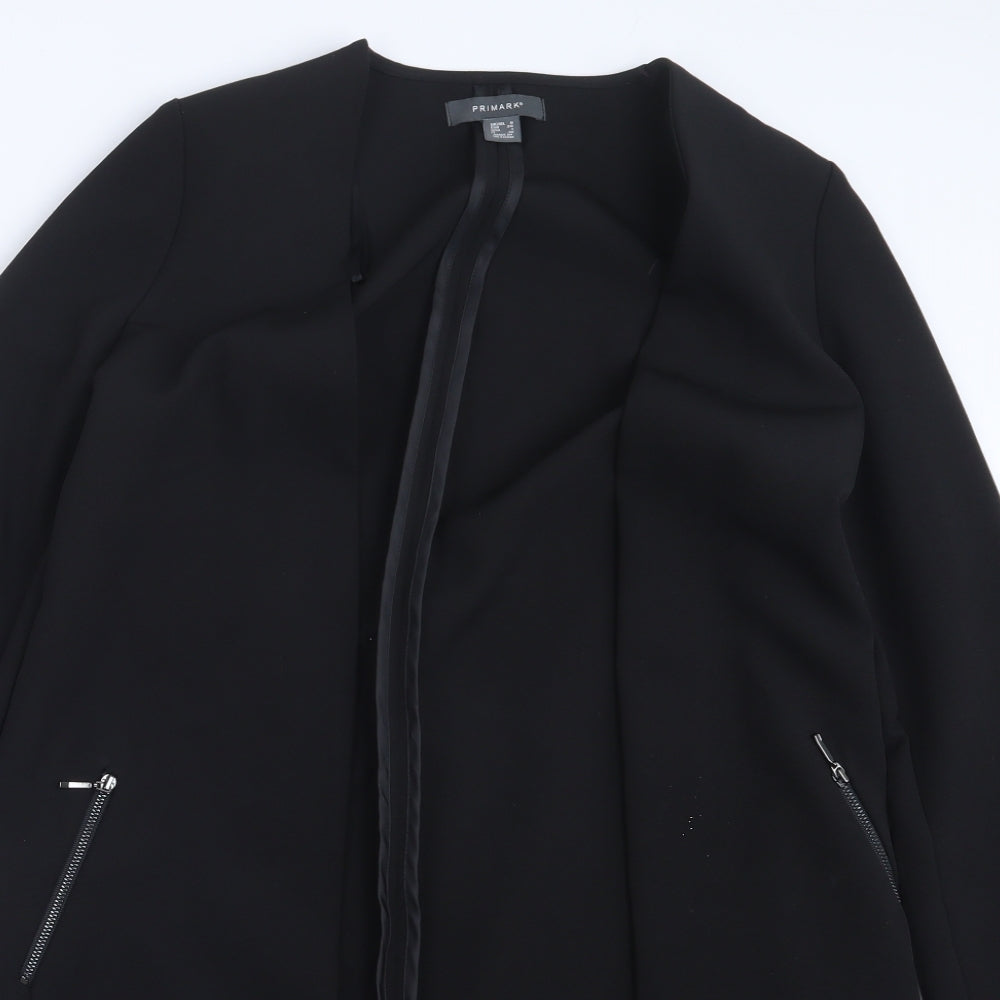 Primark Womens Black   Jacket  Size 6