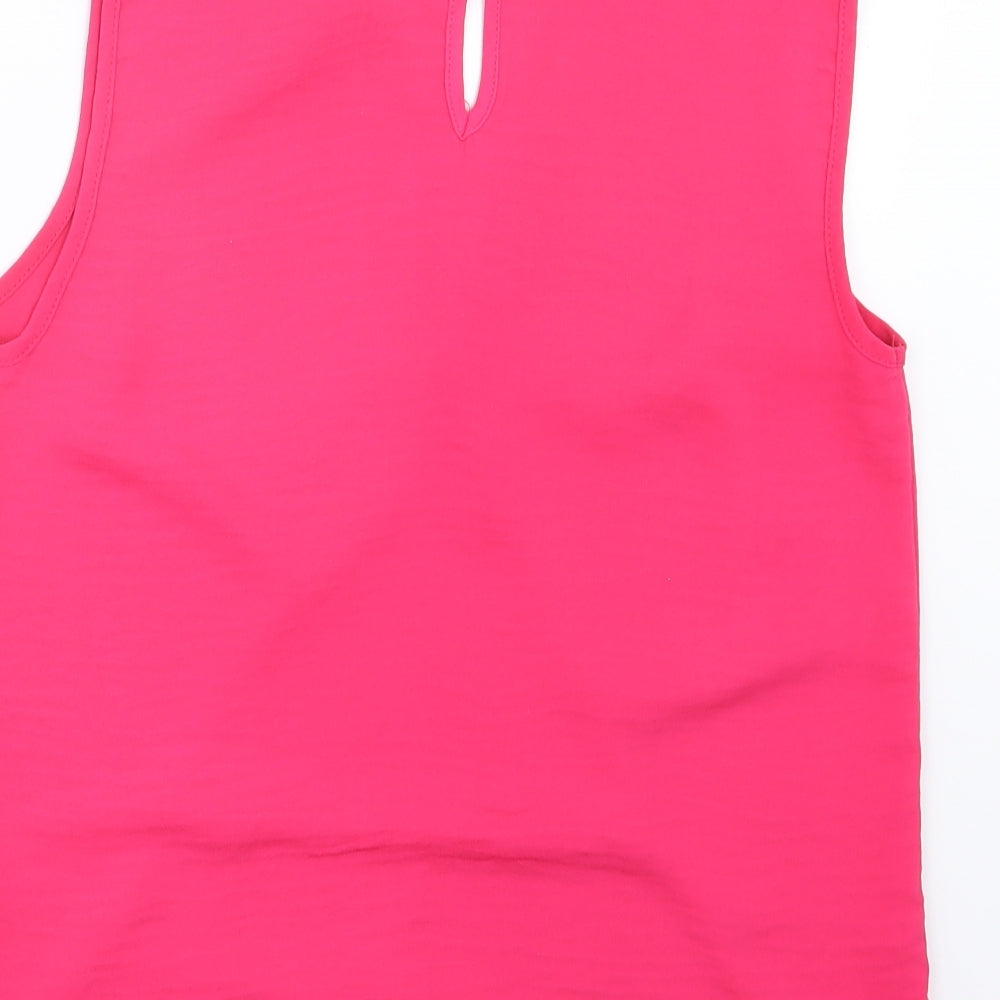 F&F Womens Pink   Basic Blouse Size 8