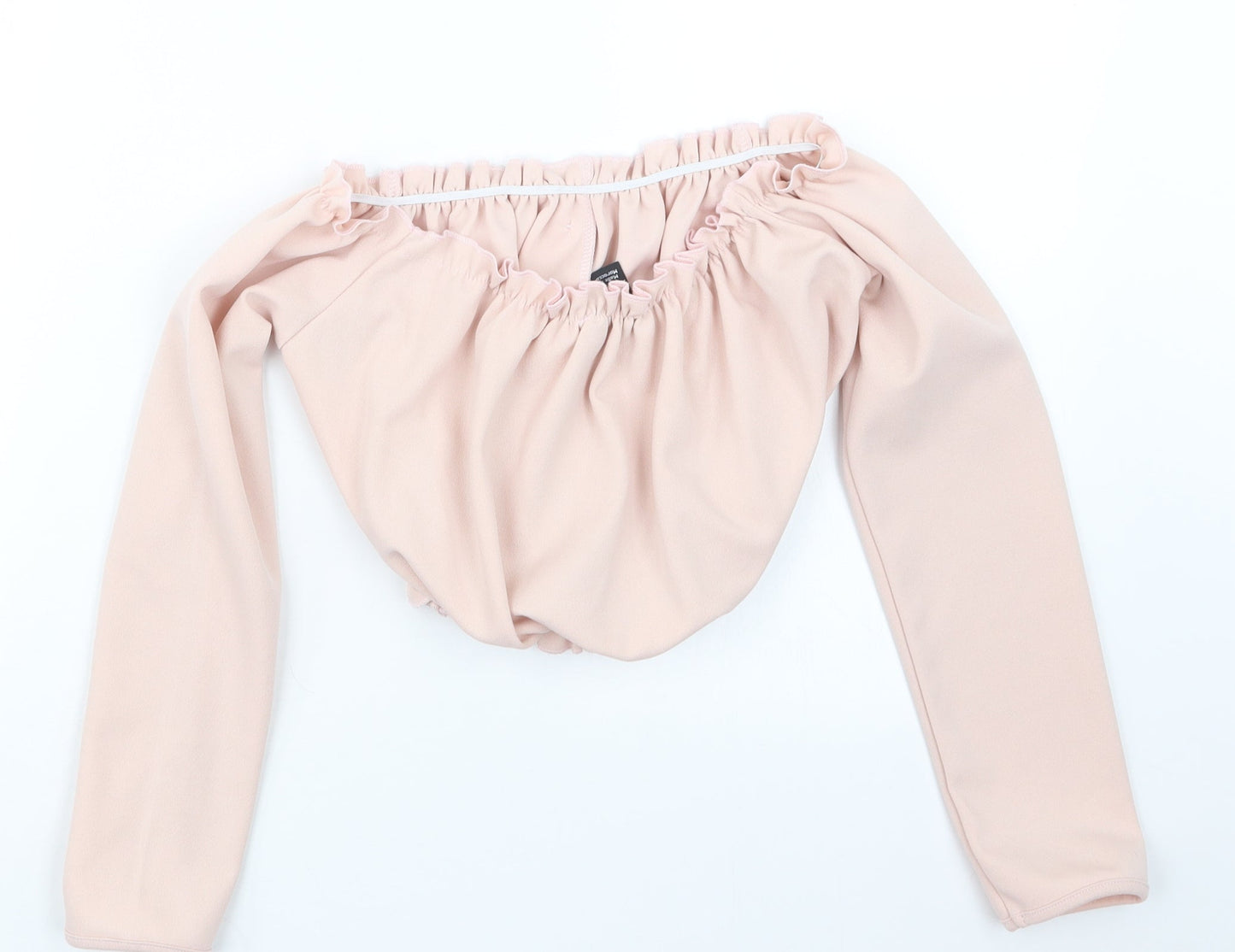 New Look Womens Pink   Cropped T-Shirt Size 6
