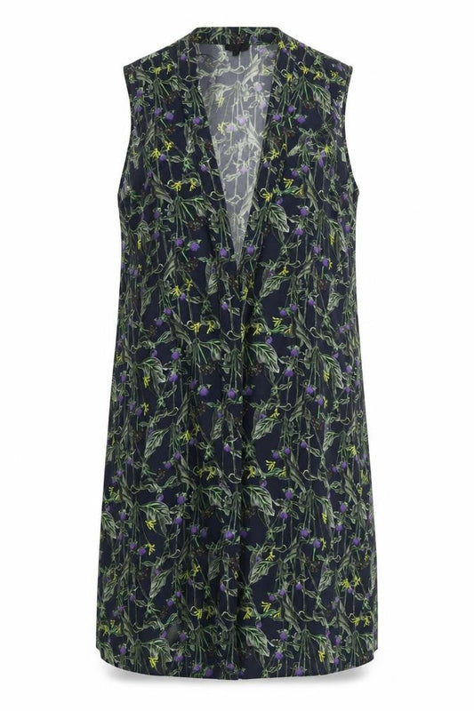 Topshop Womens Blue Floral  Jacket  Size 14