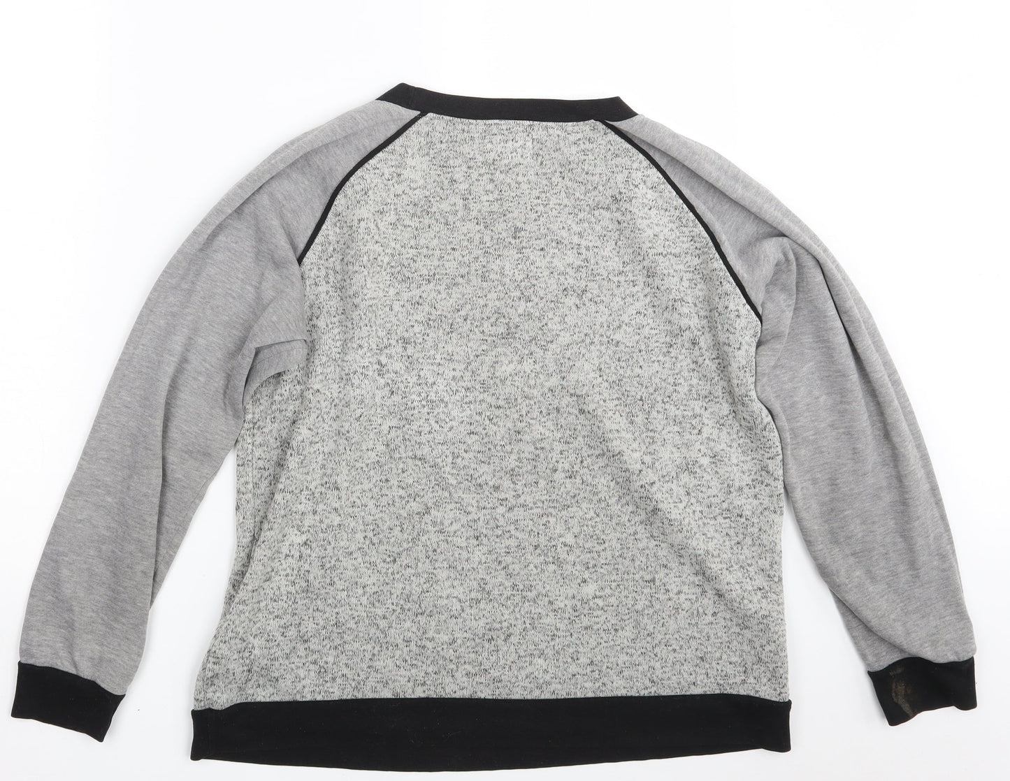 Preworn Womens Grey   Pullover Sweatshirt Size 12