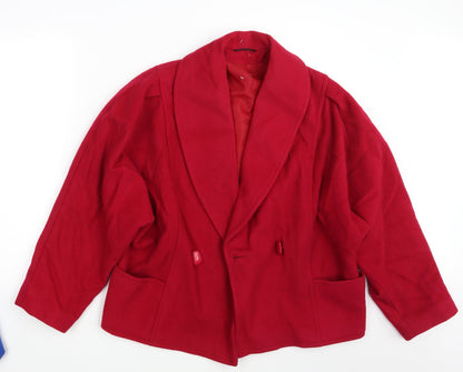 High Fashions Womens Red   Jacket Blazer One Size