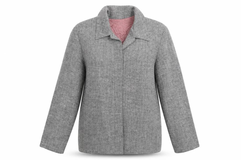 Preworn Womens Grey   Jacket Blazer Size 14