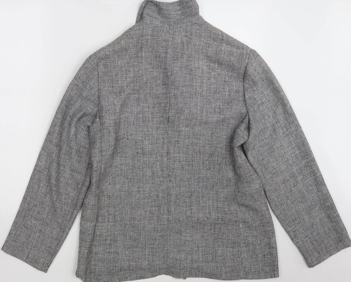 Preworn Womens Grey   Jacket Blazer Size 14