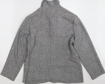 Preworn Womens Grey   Jacket Blazer Size 14